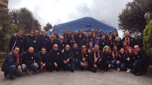 A Caltanissetta più di 500 volontari per l’incontro di formazione di Protezione Civile