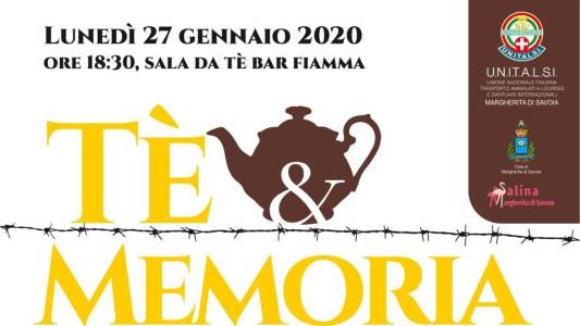 Margherita di Savoia capitale della Memoria, due eventi per non dimenticare la Shoah