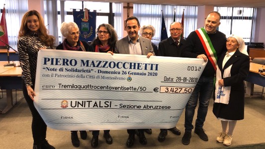 Montesilvano (PE): grazie a Mazzocchetti raccolti fondi per Unitalsi Abruzzo