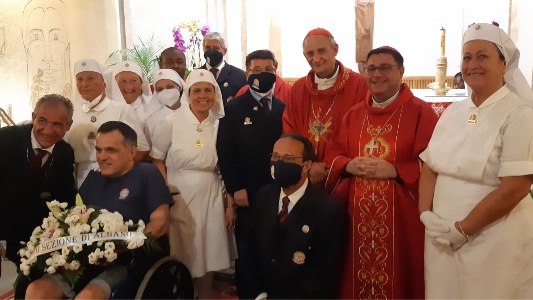 Albano: Nettuno accoglie il Cardinal Zuppi emozione e gioia dei soci Unitalsi