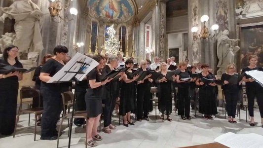 A Rapallo il coro polifonico della basilica per l’Unitalsi, enorme successo