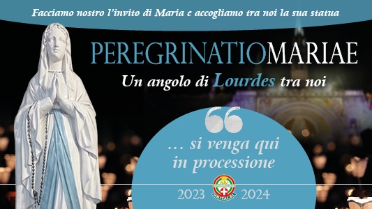 A Reggio Emilia sabato 28 ottobre arriva la statua della Madonna di Lourdes