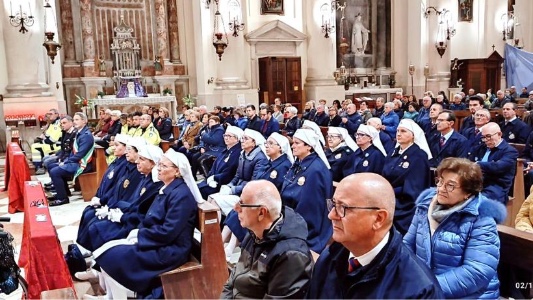 Grande emozione a Chioggia per la Statua della Madonna di Lourdes