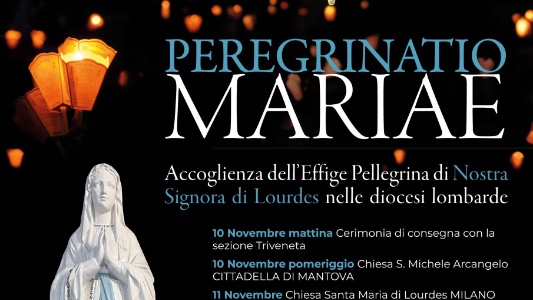 La Madonna di Lourdes venerdì 10 novembre in Lombardia. Ecco il programma
