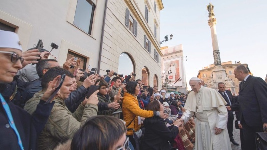 L’Unitalsi 8 dicembre in piazza di Spagna per l’omaggio all’Immacolata