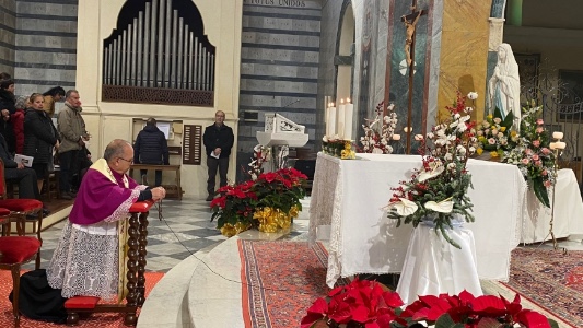 A Oristano tanti fedeli per il simulacro della Madonna di Lourdes