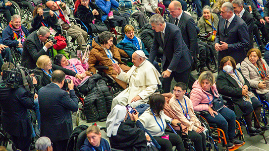 Messaggio del Santo Padre per la XXXII Giornata Mondiale del Malato (11 febbraio 2024)