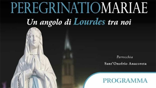 Giovedì 29 febbraio la Madonnina di Lourdes arriva a San Giovanni Rotondo