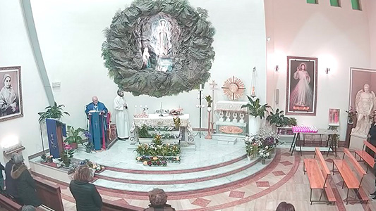 Nella Chiesa di San Michele a Ragusa i riti legati alle 15 visite alla Madonna di Lourdes