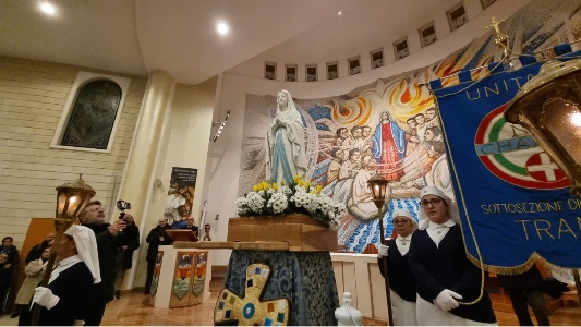 A Trani la Madonna di Lourdes alla Parrocchia Spirito Santo