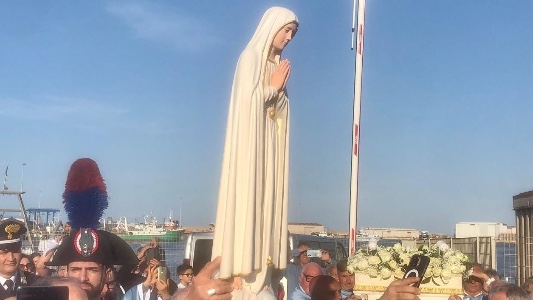 Tra emozioni e fede: l’accoglienza dell’effigie della Madonna di Fatima a Termoli