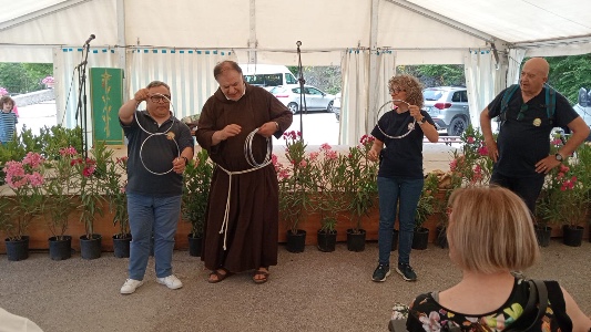 L’Unitalsi di Fermo dalla Madonna dei Sibillini