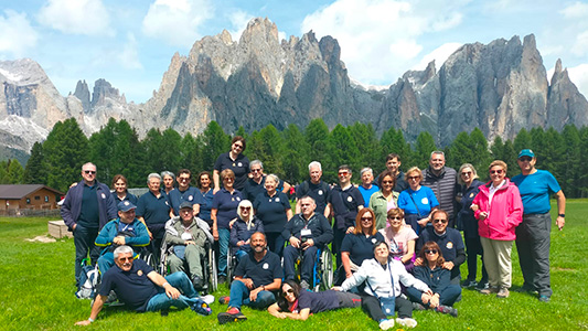 A Soraga, il secondo soggiorno estivo per la sottosezione di Albano