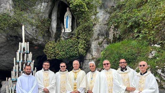 Le sottosezioni di Trani e Barletta in pellegrinaggio con l’Arcivescovo Leonardo