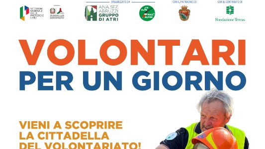 Atri ospita “Volontari per un giorno”: alla scoperta del mondo del volontariato