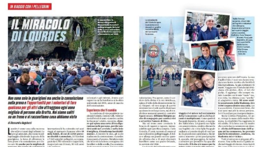 ‘Il Miracolo di Lourdes”. Su ‘Credere’ uno speciale sul pellegrinaggio Unitalsi