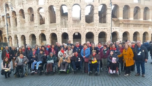 Soci della Sezione Emiliano Romagnola in pellegrinaggio a Roma