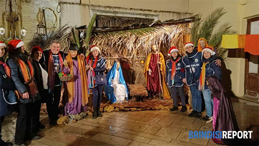 A Torchiarolo il presepe Unitalsi: statue a grandezza naturale