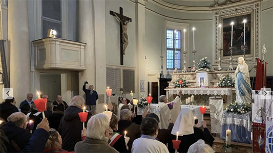 Gruppo Reggio Emilia-Vald’Enza Messa e processione per l’11 febbraio