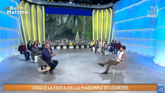 Don Mimmo Minafra (Unitalsi) a TV2000: “da Lourdes porto con me il sorriso di Maria”