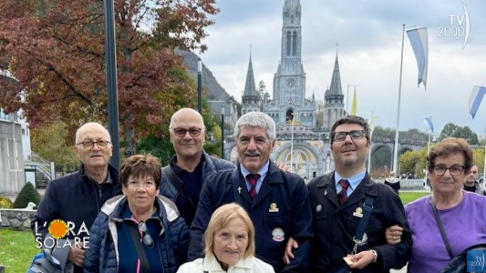 Francesco, volontario non vedente a TV2000: “a Lourdes ho trovato la forza e la serenità”