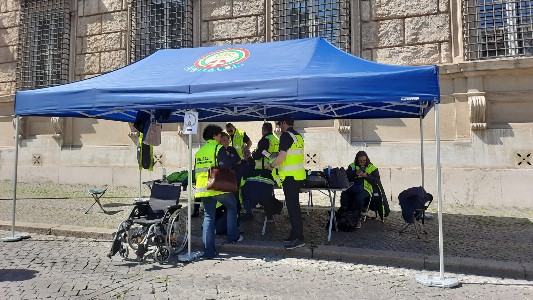 Conclave: preghiera e accoglienza Unitalsi a Piazza San Pietro