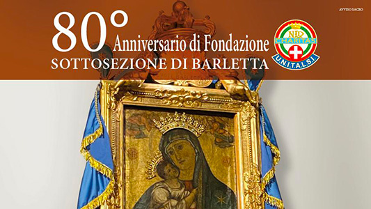 Festeggiamenti per l’ottantesimo dell’Unitalsi di Barletta