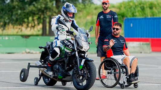 Sezione Sarda Nord: “Campioni di motociclismo nonostante la disabilità”