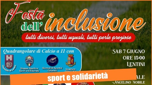 Al Nobile di Lentini scende in campo l’inclusione. Raccolti tremila euro per le associazioni