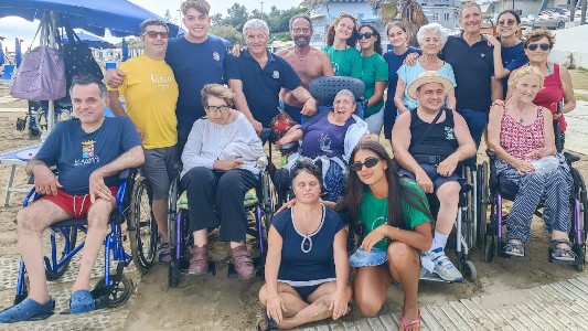 Anche il mare semina il futuro. Ad Anzio il soggiorno estivo dell’Unitalsi di Albano