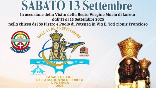 Unitalsi di Potenza incontro e celebrazioni per l’Effigie della Madonna di Loreto