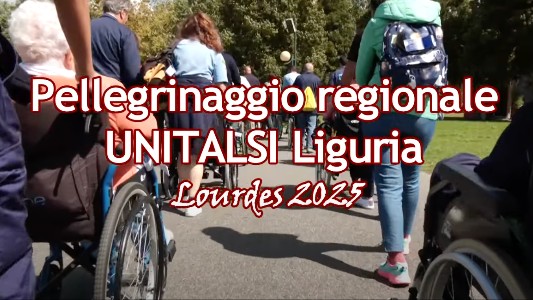A Teleradiopace TV il pellegrinaggio dell’Unitalsi Ligure a Lourdes