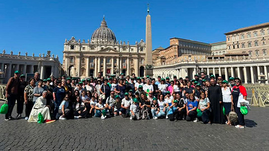 Giubileo 2025: Antonietta Raco da Papa Leone XIV