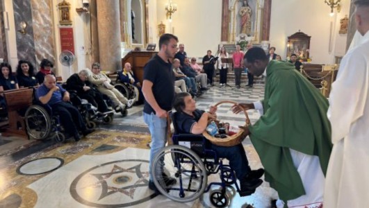 L’Unitalsi Palermo in pellegrinaggio al Santuario della Madonna della Milicia