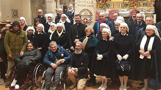 L’Unitalsi di Gubbio e Umbertide rinnova l’adesione associativa