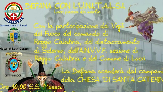 A Locri si prepara la la befana Unitalsi
