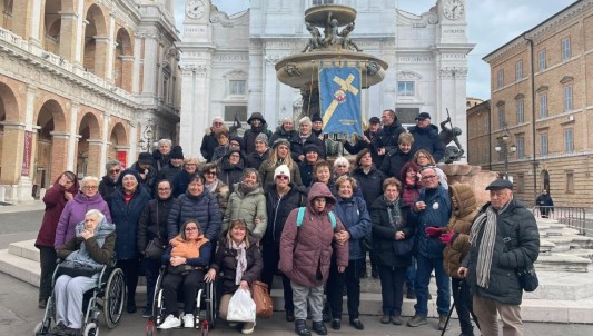 Il Gruppo dell’Unitalsi di Mugello in pellegrinaggio a Loreto