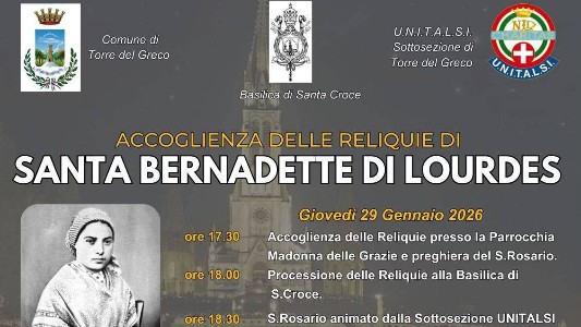 Anche l’Unitalsi di Torre del Greco si prepara ad accogliere le Reliquie della Santa