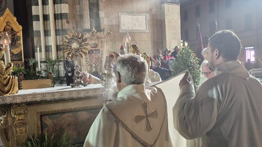 L’Unitalsi di Prato: Corpus Domini messa in piazza e processione in centro storico