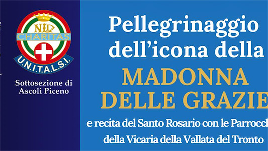 Unitalsi Ascoli: domani la conclusione della Peregrinatio Mariae nei giardini dell’Episcopio