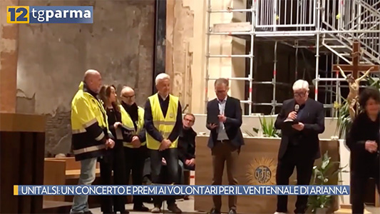 Unitalsi Parma: un concerto e premi ai volontari per il ventennale di ‘Arianna’