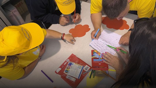 Mazara, gli studenti dell’Istituto “R. D’Altavilla” accolgono i ragazzi dell’Unitalsi