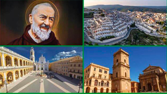 L’Unitalsi di Chiavari nei luoghi di San Pio da Pietrelcina con il Vescovo Devasini